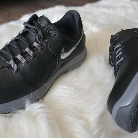 Nike Air Zoom Accurate Golf Shoes Black White NWB - Picture 7 of 8